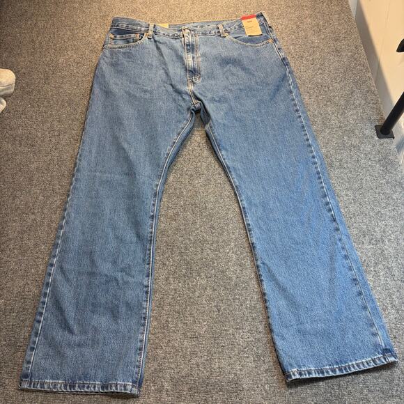 Levi's Other - Levi's 517 Bootcut Jeans Men 42x32 Medium Wash Blue Denim Cotton Regular Fit NWT